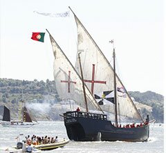 Caravela leva alunos do básico e secundário em expedição científica no Tejo