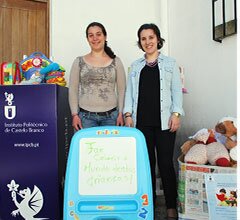 Alunas do IPCB ajudam a 