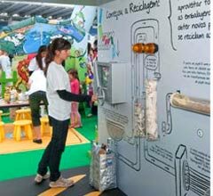 Exposição de Reciclagem Interactiva