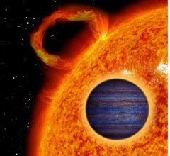 Equipa de astrónomos observa dois exoplanetas com órbitas excêntricas
