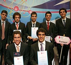 Equipa portuguesa premiada nas Olimpíadas Internacionais de Física - IPhO’2011