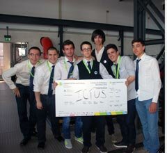 Jovens criam torneira inteligente com tecnologia Siemens