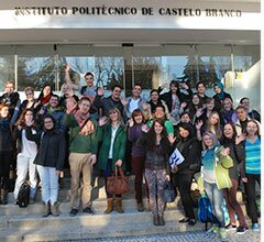 IPCB com alunos da Mongólia, México, Turquia, Brasil, Irão e Bangladesh