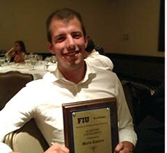 Estudante português considerado melhor aluno da Florida International University