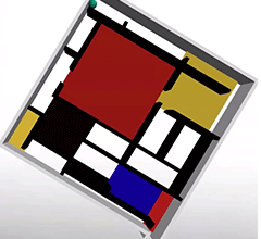 UMinho premiada por jogo interativo com quadros de Mondrian