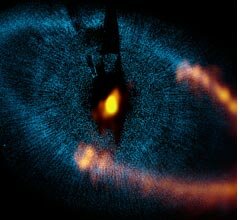 ALMA revela o funcionamento de um sistema planetário próximo
